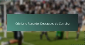 Cristiano Ronaldo: Destaques da Carreira