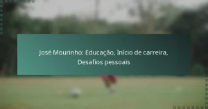 José Mourinho: Educação, Início de carreira, Desafios pessoais